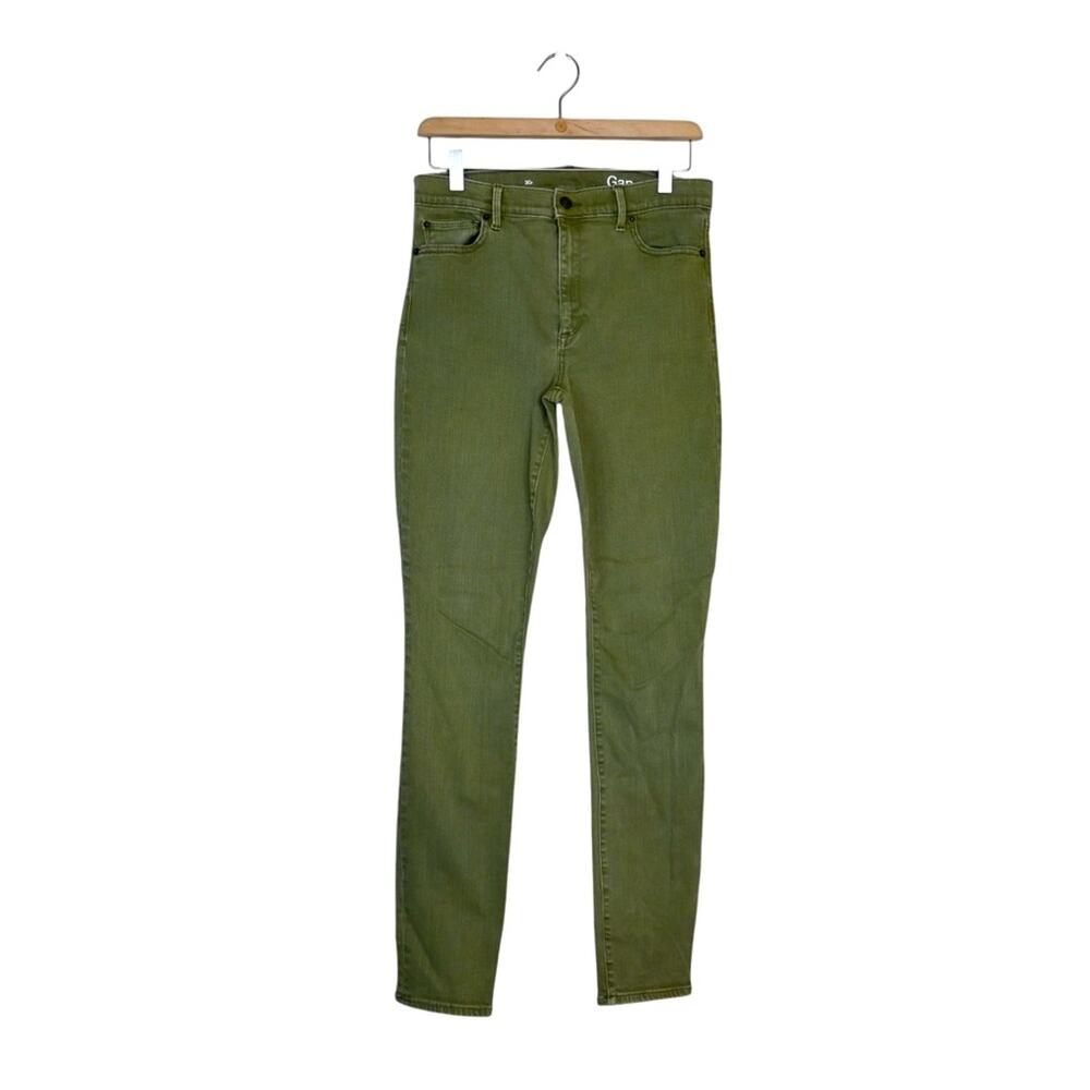 GAP 1969 Womens 30 Regular Green Skinny Jean